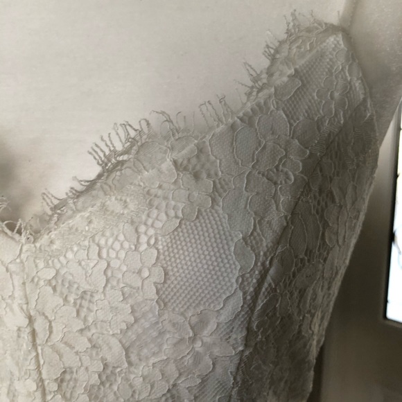 NWOT TRIXXI White Lace Dress - Picture 4 of 6